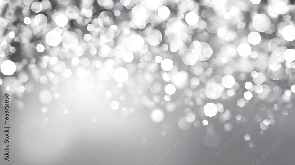Aufkleber a soft and dreamy background adorned with shimmering bokeh, featuring scattered light reflections, p