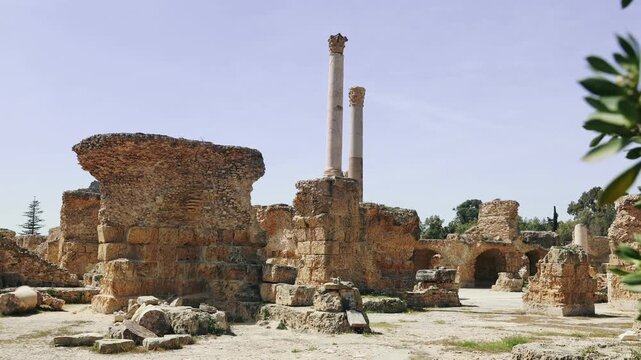 Anthony terms in the excavations of Carthage. Tunisia 