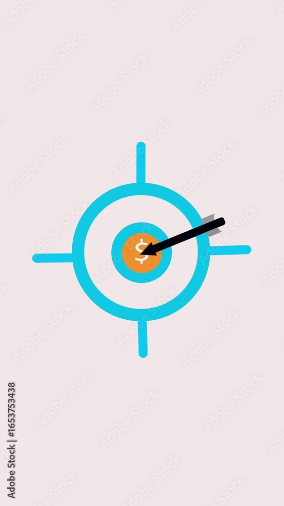 Aufkleber neon locator symbol glowing brightly vertical display.abstract turquoise icon design on a neutral ba
