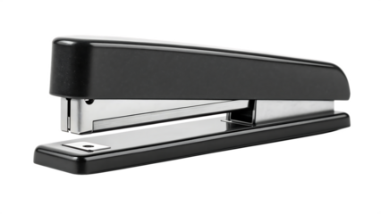 A stapler with visible staples and scratch marks