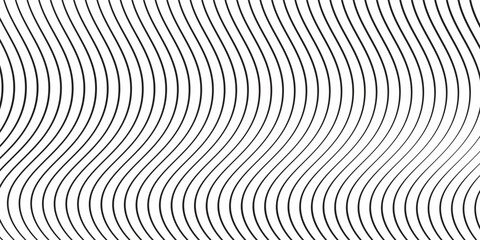 Modern Vector seamless pattern. Abstract diagonal striped texture. Modern moire monochrome background. vector