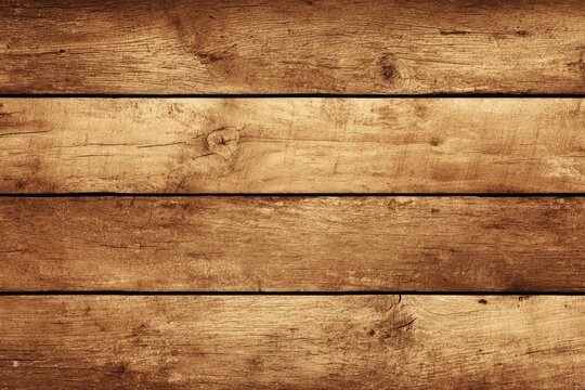 Horizontal wood planks, warm tones