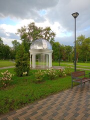 gazebo in the park