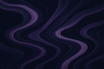 Elegant Abstract Background with Dark Purple Wavy Lines and Subtle Glitter