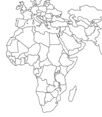 map of Africa © nanyoung