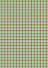 3D illustration Plaid check design cotton formal shirt fabric idea.