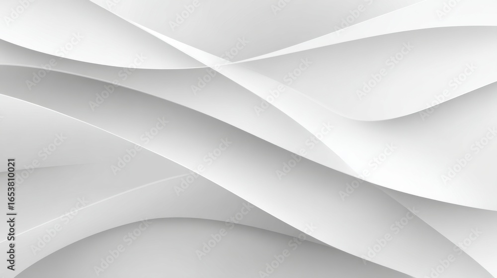 Poster delicate white curves intertwine across the surface, creating a gentle and soothing backdrop. the fl