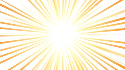 Radiant Sunburst Abstract Background Design