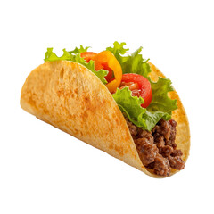 Tortilla wrap with chicken and vegetables