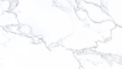 Obraz premium Elegant White Marble Texture with Subtle Gray Veins and Natural Patterns