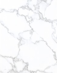 Obraz premium Elegant White Marble Texture with Subtle Gray Veins and Natural Patterns