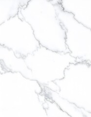 Obraz premium Elegant White Marble Texture with Subtle Veins and Smooth Surface