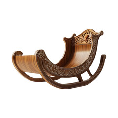 wooden rocking horse