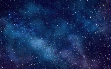 Deep space nebula with countless stars (1)