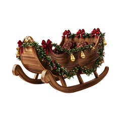 wooden rocking horse