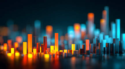 abstract background with red lines