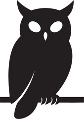 The owl is sitting.  হুদুম পেঁচা 