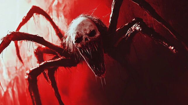 terribly scary demon spider