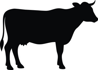 Cow silhouette