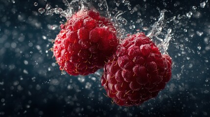 Floating Raspberry Duo