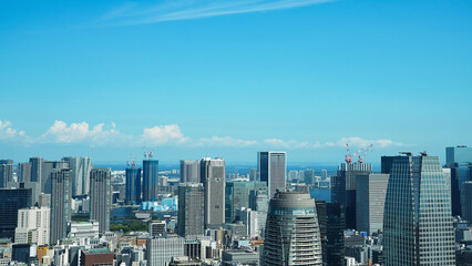高層ビルの建ち並ぶ現代都市の風景