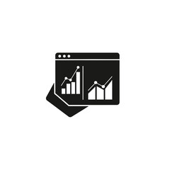 A hand holding a digital screen displaying various business data charts and graphs, symbolizing financial analysis and reporting.