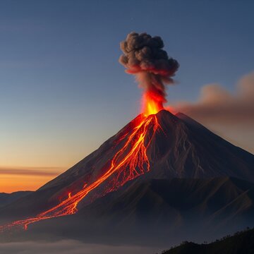 Merapi Volcano