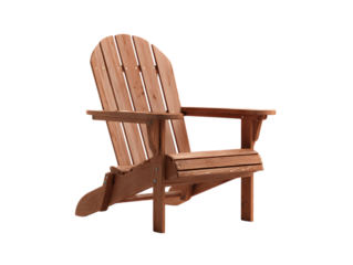 a classic Adirondack chair