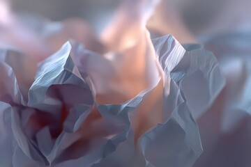 Abstract Crinkled Paper Texture Design
