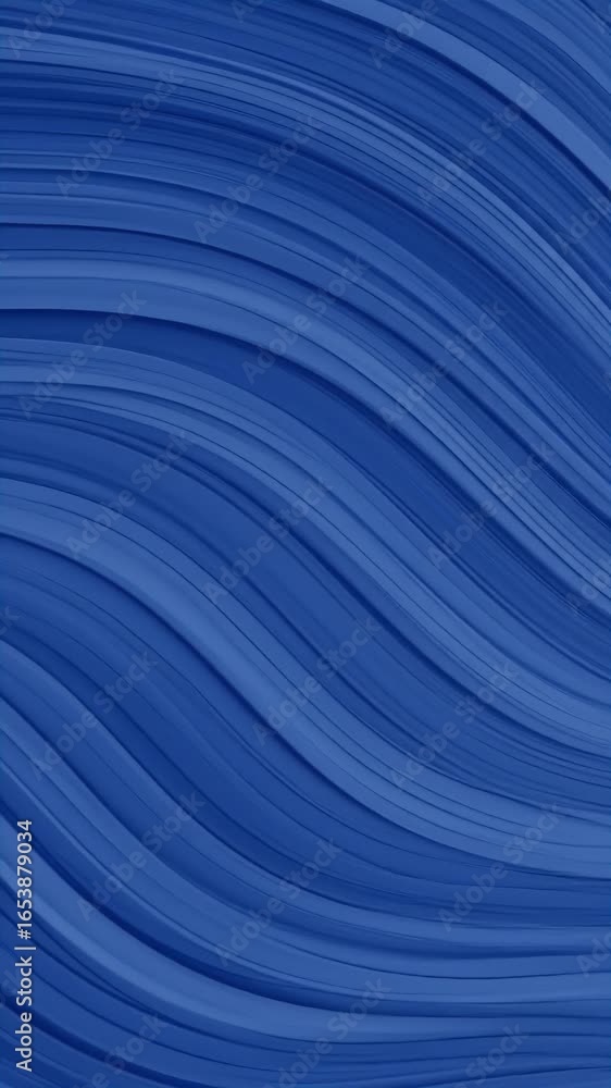 Poster abstract blue waves patterned background with flowing lines and texture