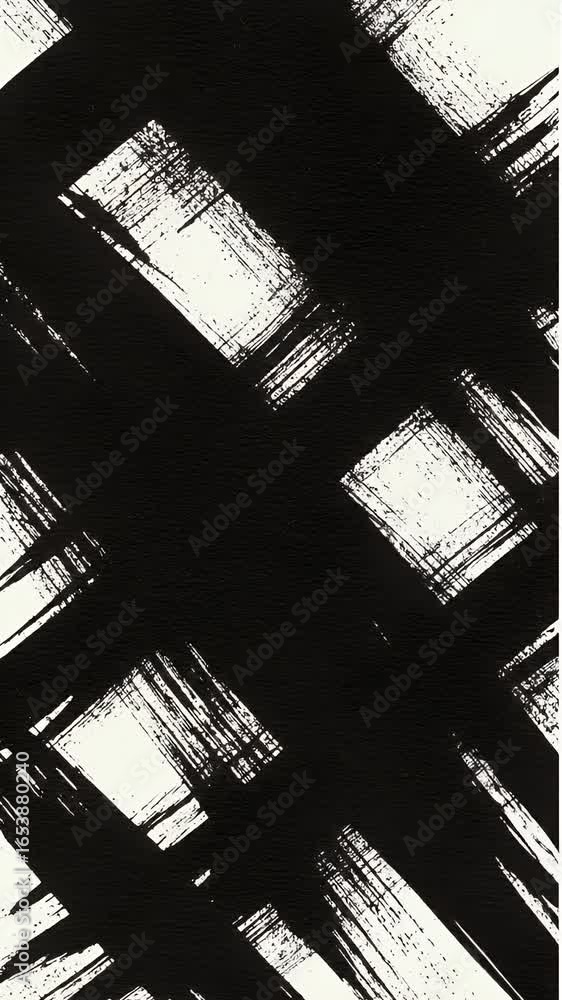 Poster abstract brush stroke pattern background realistic ink texture