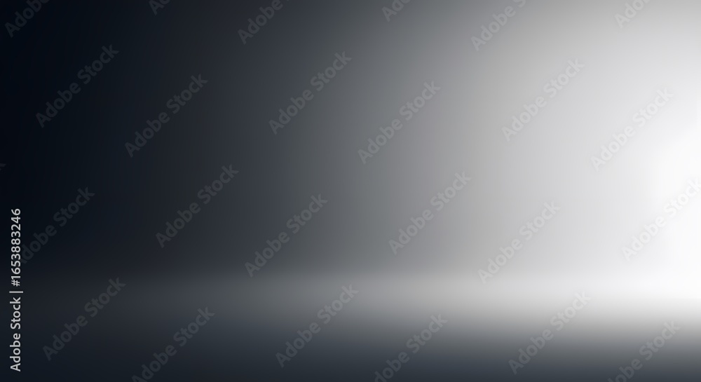Aufkleber dark and light gradient studio background with soft lighting and subtle shadows