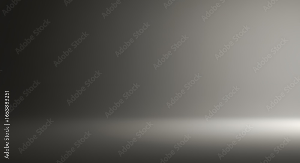 Aufkleber empty studio background with soft lighting and gradient effect, perfect for product display or prese