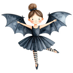 Watercolor Gothic Halloween Clipart Set | Witches, Pumpkins, Ghosts, Black Roses, Skulls