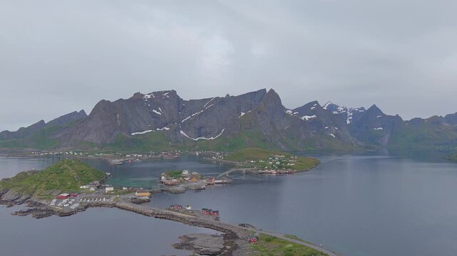 Fishing village at Hamnoy near Reine in the lofoten islands, Norway