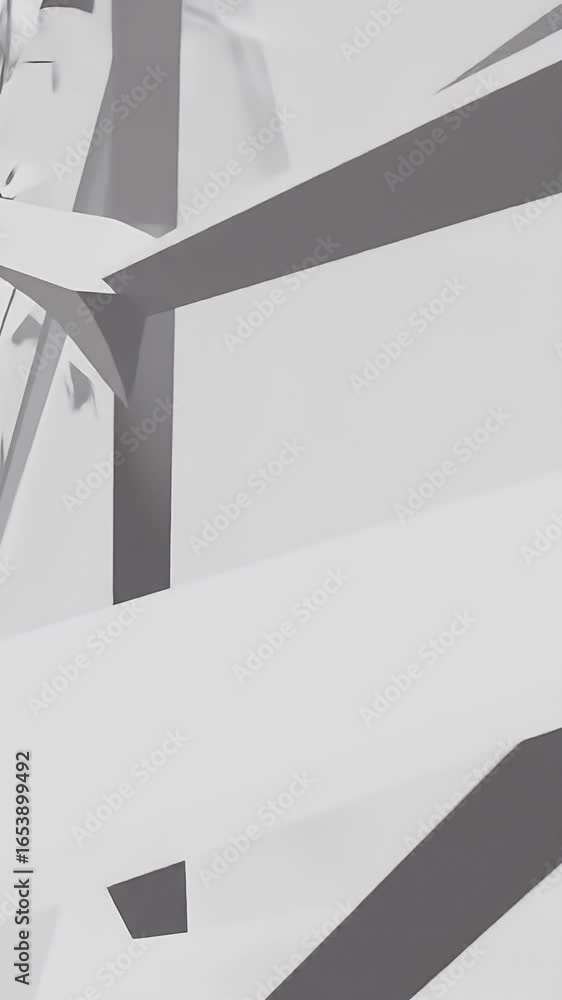 Poster abstract geometric lines motion background dynamic modern design