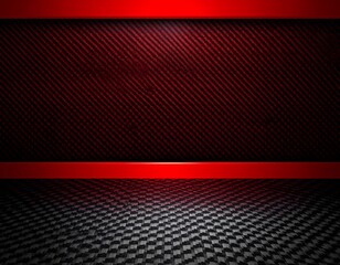 Fototapeta premium Red and black abstract background design