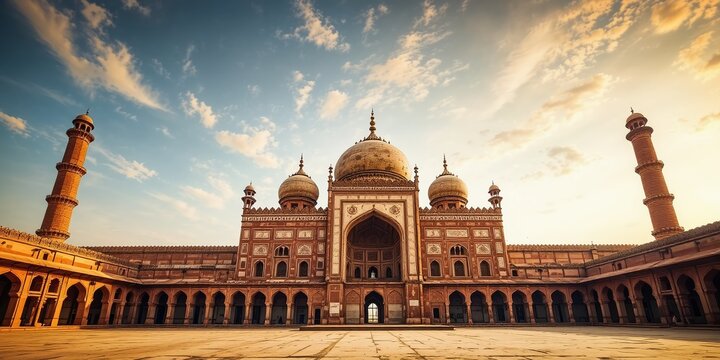 Majestic Jama Masjid at Fatehpur Sikri, Agra