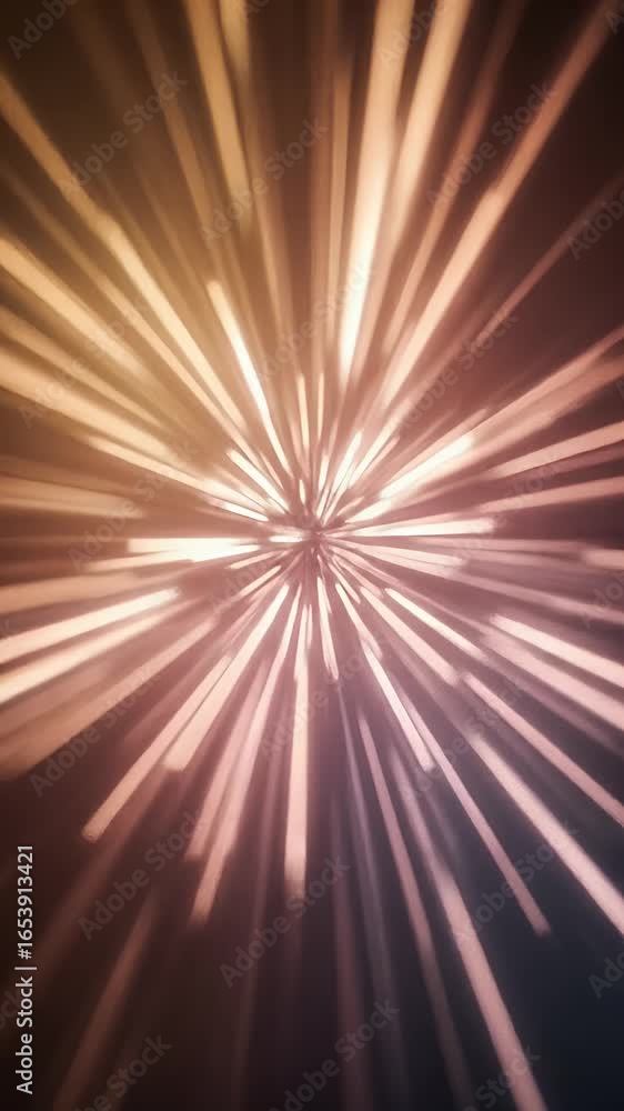 Poster abstract light tunnel vortex background with radial streaks and speed blur