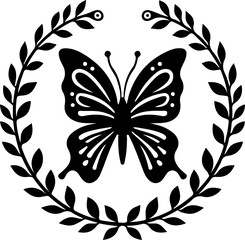 Silhouette of a running horse, dynamic movement, clean bold outline, vector style, black on white