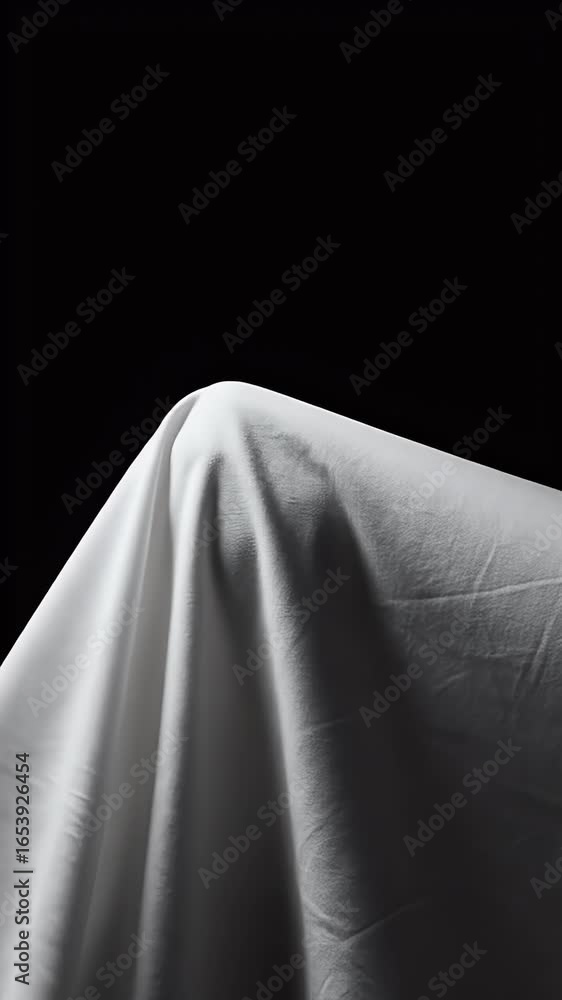 Aufkleber abstract realistic fabric texture with soft folds and subtle shadows
