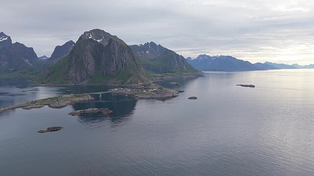 Fishing village at Hamnoy near Reine in the lofoten islands, Norway