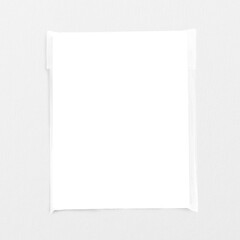 Plastic sleeve png mockup transparent, product packaging design