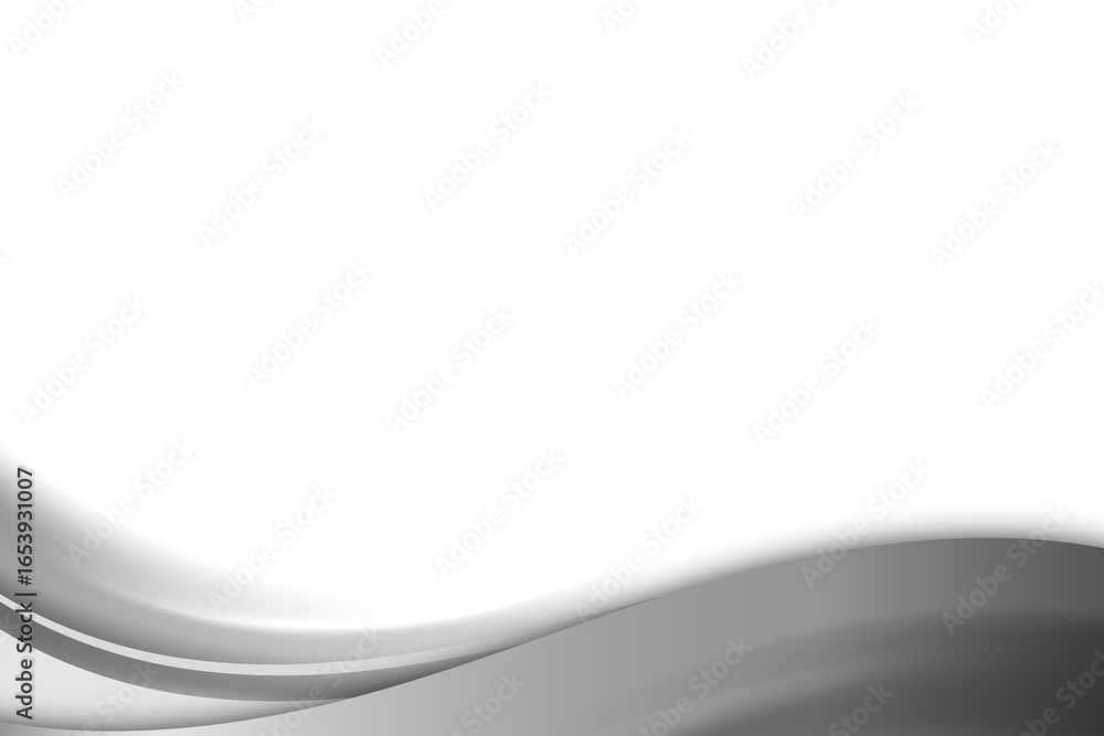 Poster gray curve frame template design element