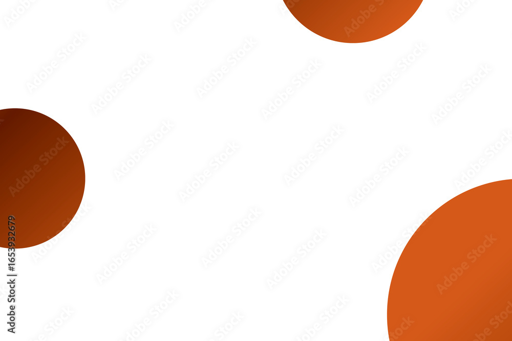 Poster dark orange circle pattern design element