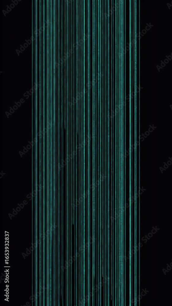 Aufkleber abstract teal glowing digital lines data stream animation background