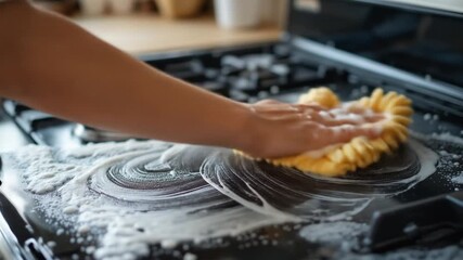 Step-by-Step Cleaning Routine: Expert Tips for Sparkling Clean Stove Surfaces Demonstration