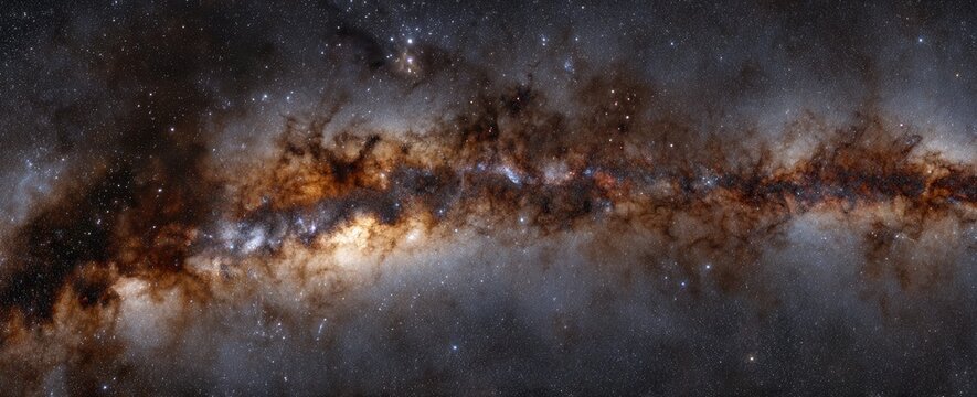 Cosmic expanse of the Milky Way