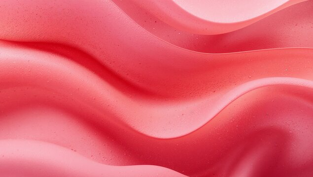 Abstract Pink Waves Texture, Surface with Water Droplets, Soft and Smooth Appearance. - Powered by Adobe