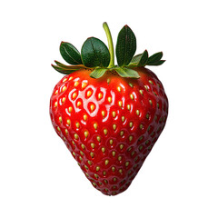 strawberry isolated on white background